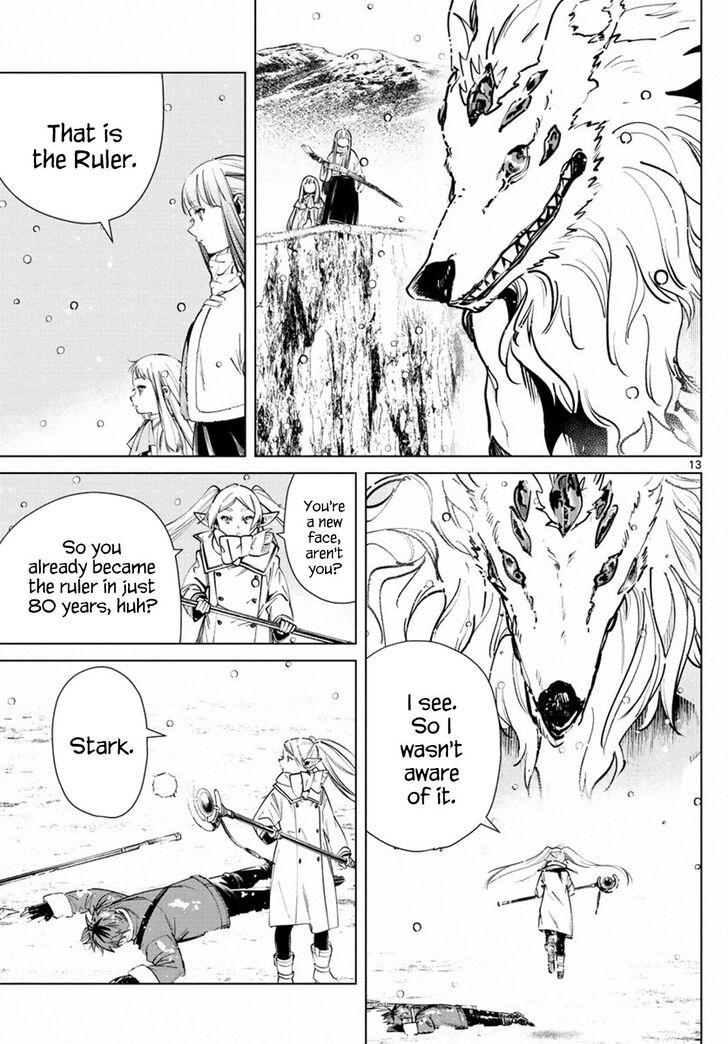 Sousou no Frieren Chapter 25 page 13 - Chapter 25: The Village of the Sword