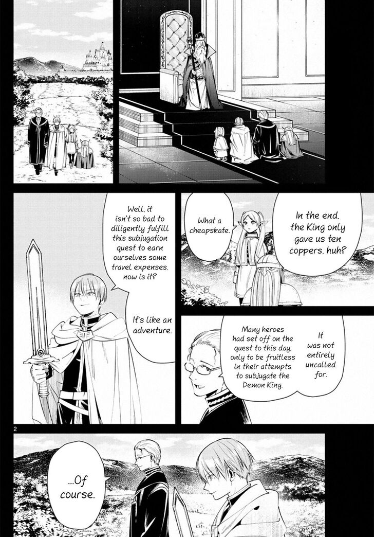 Sousou no Frieren Chapter 25 page 2 - Chapter 25: The Village of the Sword