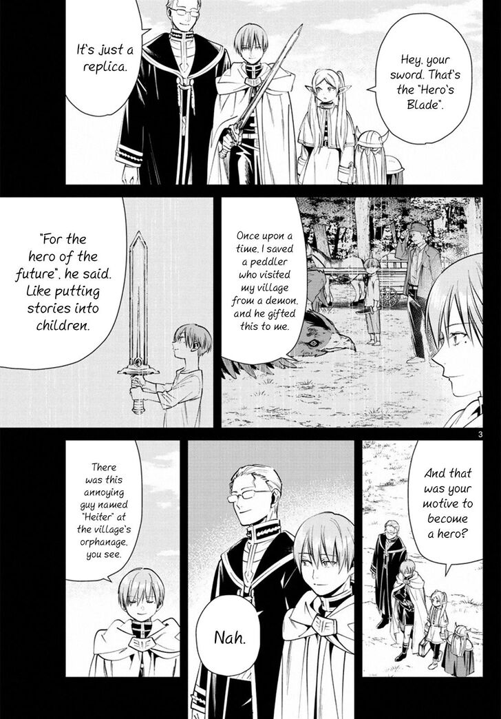 Sousou no Frieren Chapter 25 page 3 - Chapter 25: The Village of the Sword