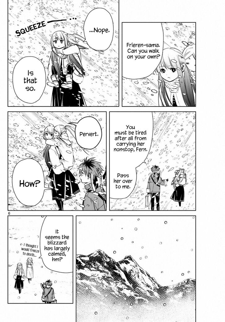 Sousou no Frieren Chapter 25 page 6 - Chapter 25: The Village of the Sword