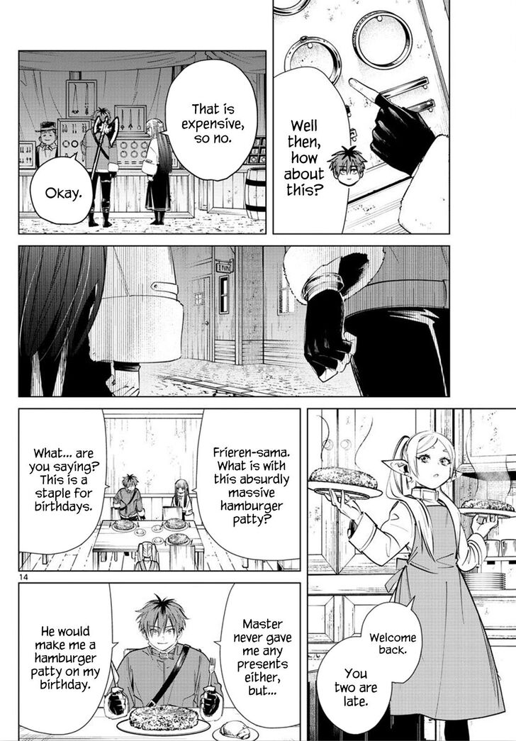 Sousou no Frieren Chapter 26 page 14 - Chapter 26: A Gift to a Warrior