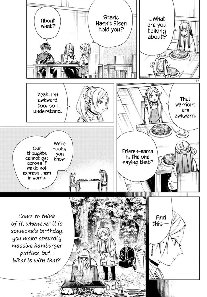 Sousou no Frieren Chapter 26 page 15 - Chapter 26: A Gift to a Warrior
