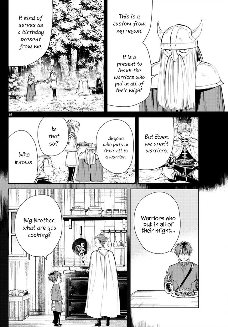 Sousou no Frieren Chapter 26 page 16 - Chapter 26: A Gift to a Warrior