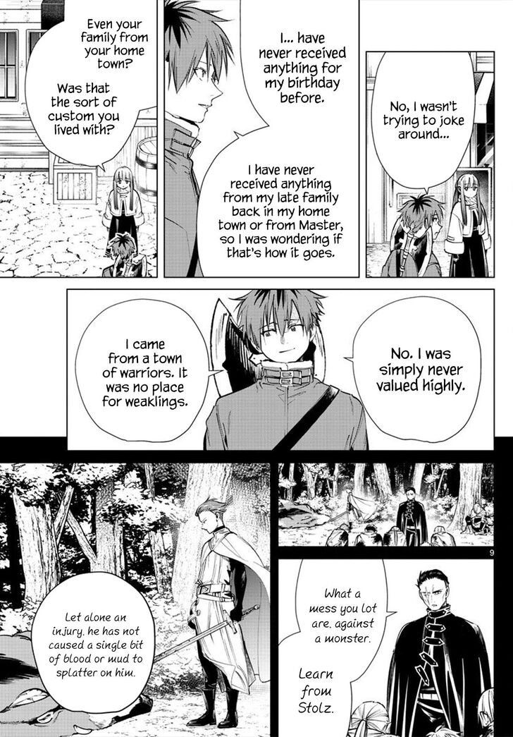 Sousou no Frieren Chapter 26 page 9 - Chapter 26: A Gift to a Warrior