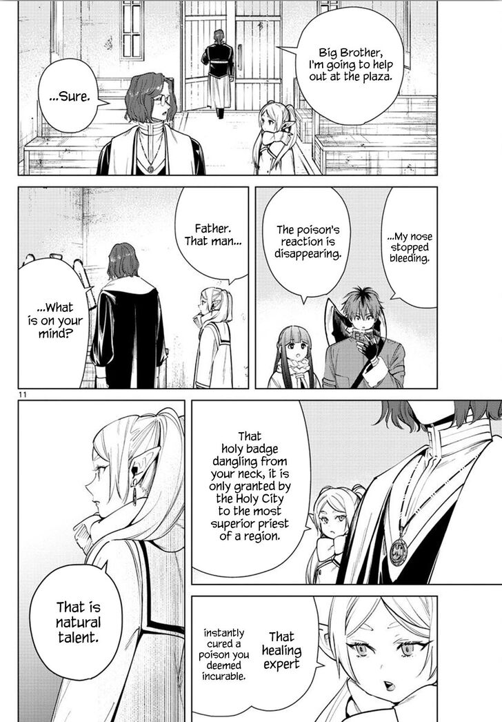 Sousou no Frieren Chapter 27 page 11 - Chapter 27: A Priest from an Ordinary Village