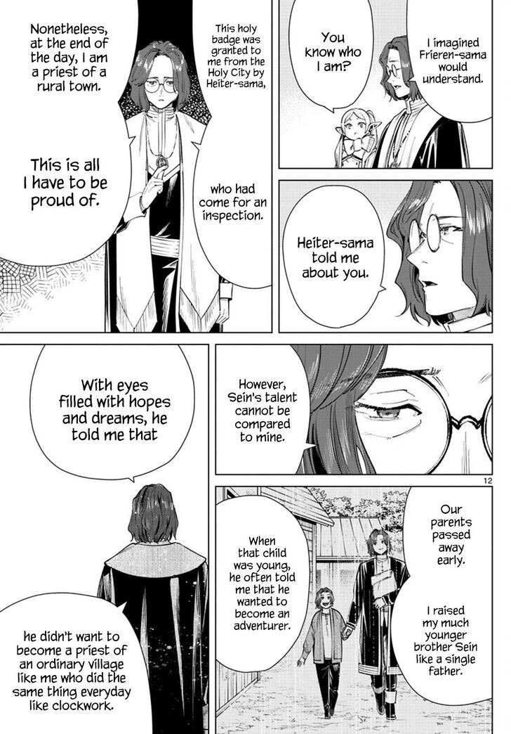 Sousou no Frieren Chapter 27 page 12 - Chapter 27: A Priest from an Ordinary Village