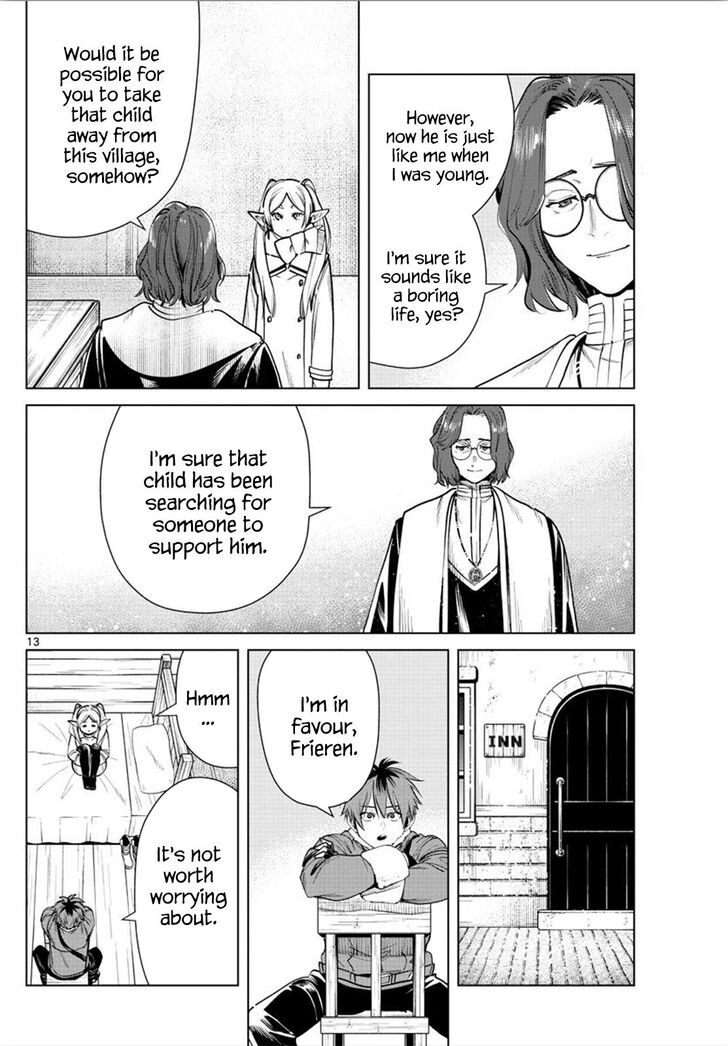 Sousou no Frieren Chapter 27 page 13 - Chapter 27: A Priest from an Ordinary Village