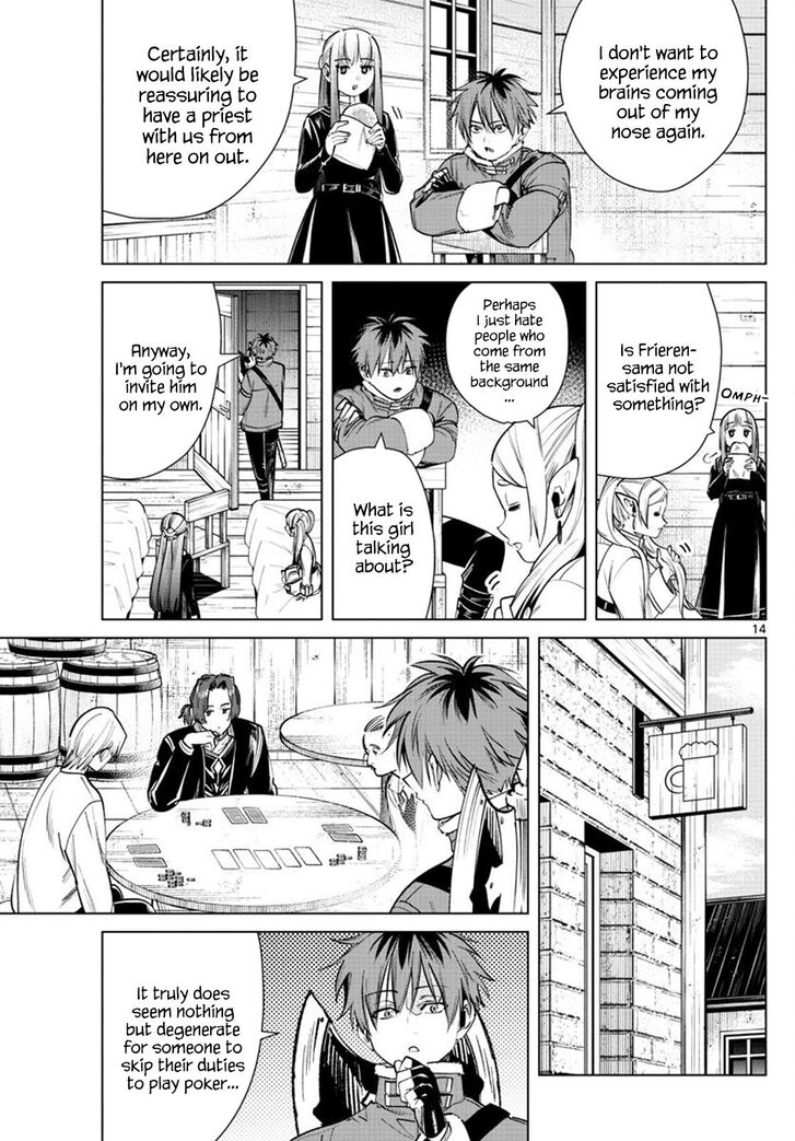 Sousou no Frieren Chapter 27 page 14 - Chapter 27: A Priest from an Ordinary Village