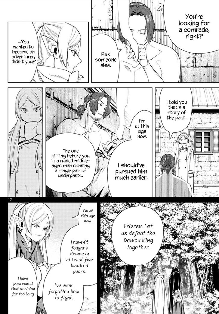 Sousou no Frieren Chapter 27 page 17 - Chapter 27: A Priest from an Ordinary Village