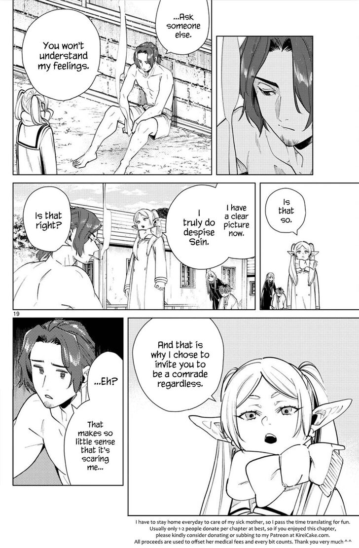 Sousou no Frieren Chapter 27 page 19 - Chapter 27: A Priest from an Ordinary Village