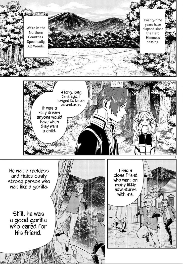 Sousou no Frieren Chapter 27 page 2 - Chapter 27: A Priest from an Ordinary Village