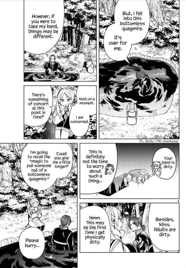 Sousou no Frieren Chapter 27 page 4 - Chapter 27: A Priest from an Ordinary Village