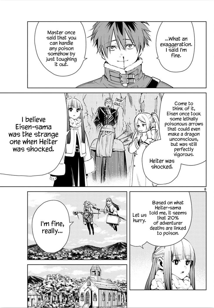 Sousou no Frieren Chapter 27 page 8 - Chapter 27: A Priest from an Ordinary Village