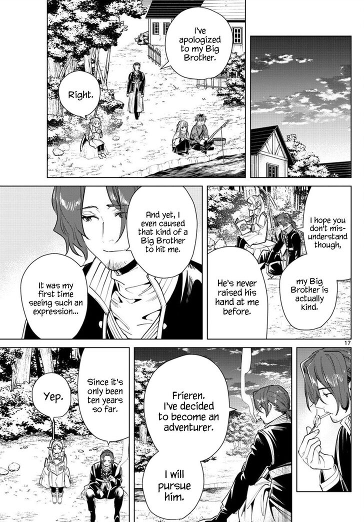 Sousou no Frieren Chapter 28 page 17 - Chapter 28: The Priest and His Regret