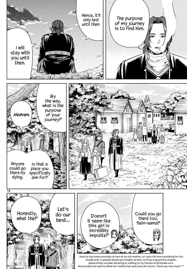 Sousou no Frieren Chapter 28 page 18 - Chapter 28: The Priest and His Regret