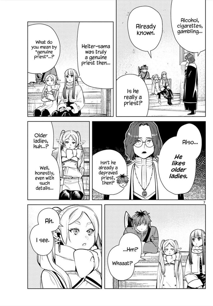 Sousou no Frieren Chapter 28 page 7 - Chapter 28: The Priest and His Regret