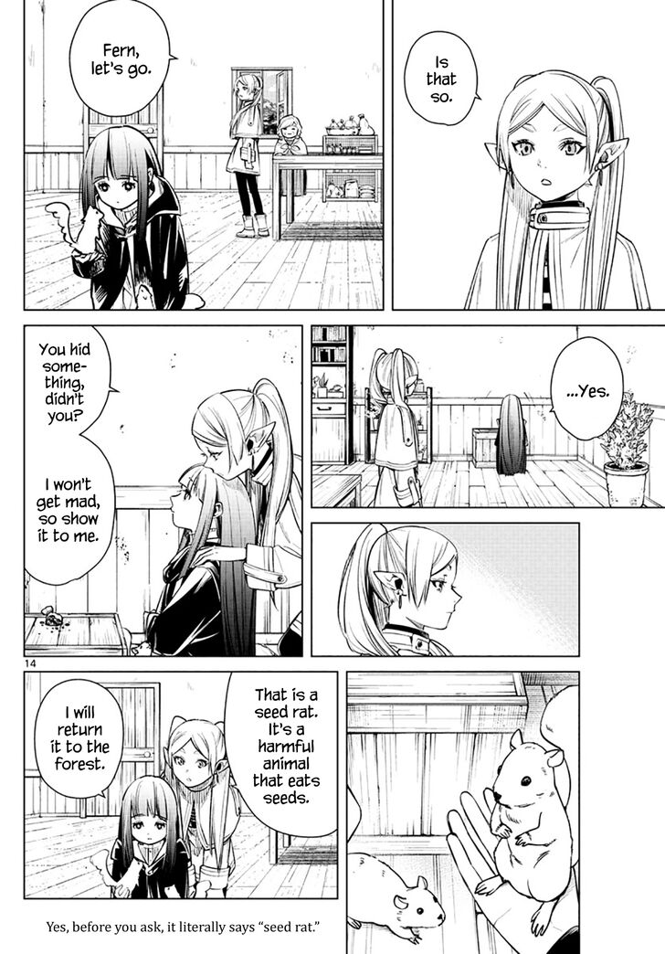 Sousou no Frieren Chapter 3 page 14 - Chapter 3: Blue-Moon Weed
