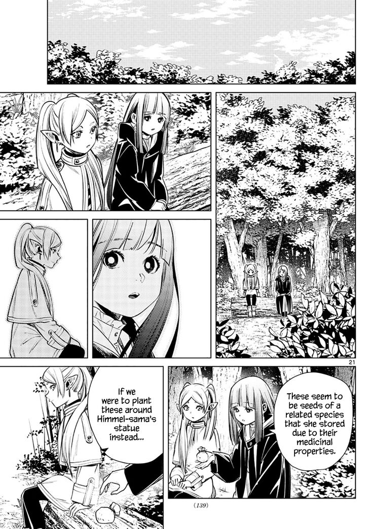 Sousou no Frieren Chapter 3 page 21 - Chapter 3: Blue-Moon Weed