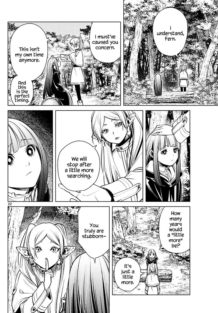 Sousou no Frieren Chapter 3 page 22 - Chapter 3: Blue-Moon Weed