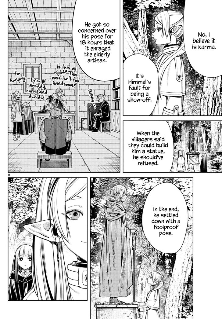 Sousou no Frieren Chapter 3 page 8 - Chapter 3: Blue-Moon Weed