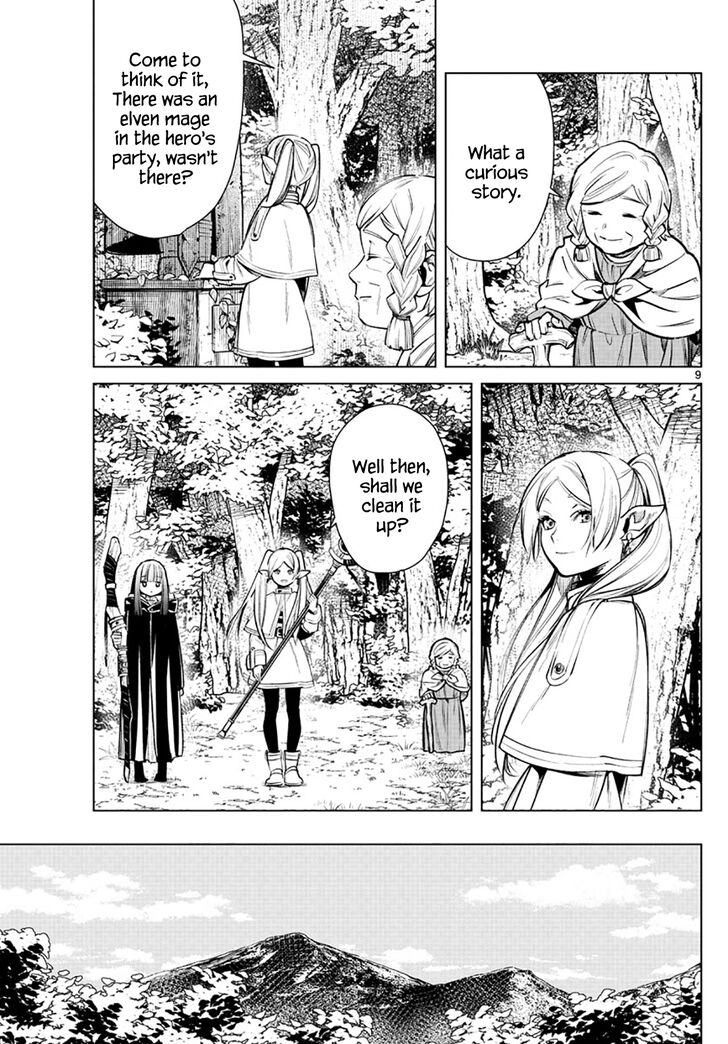 Sousou no Frieren Chapter 3 page 9 - Chapter 3: Blue-Moon Weed
