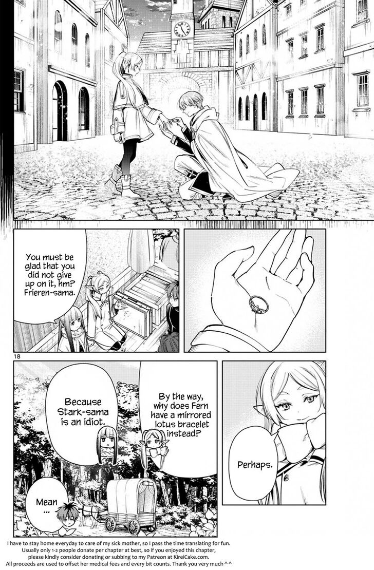 Sousou no Frieren Chapter 30 page 18 - Chapter 30: Mirrored Lotus