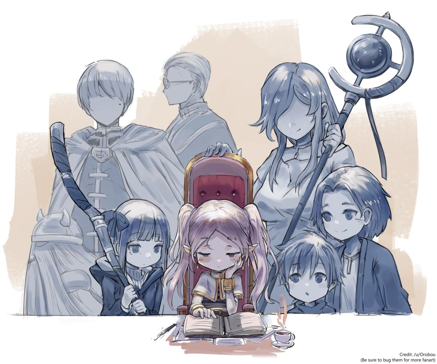 Sousou no Frieren Chapter 30 page 19 - Chapter 30: Mirrored Lotus
