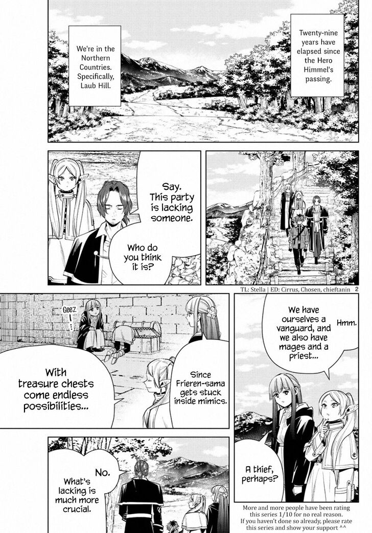 Sousou no Frieren Chapter 31 page 2 - Chapter 31: Chaos Flower
