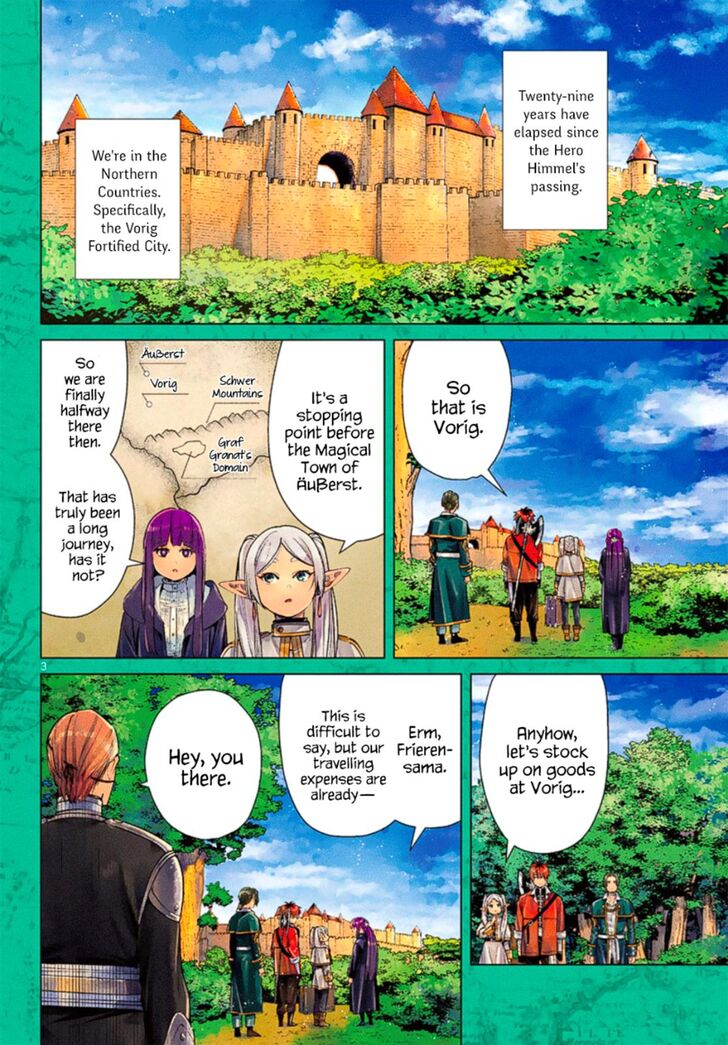 Sousou no Frieren Chapter 32 page 2 - Chapter 32: The Orden Family