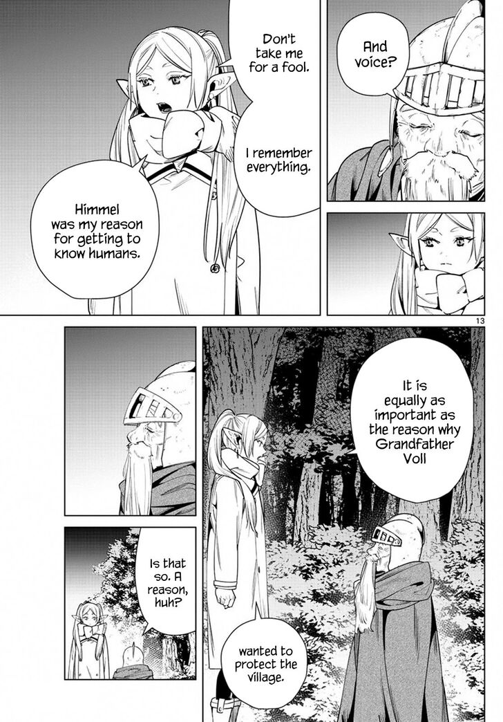 Sousou no Frieren Chapter 33 page 13 - Chapter 33: Old Man Voll