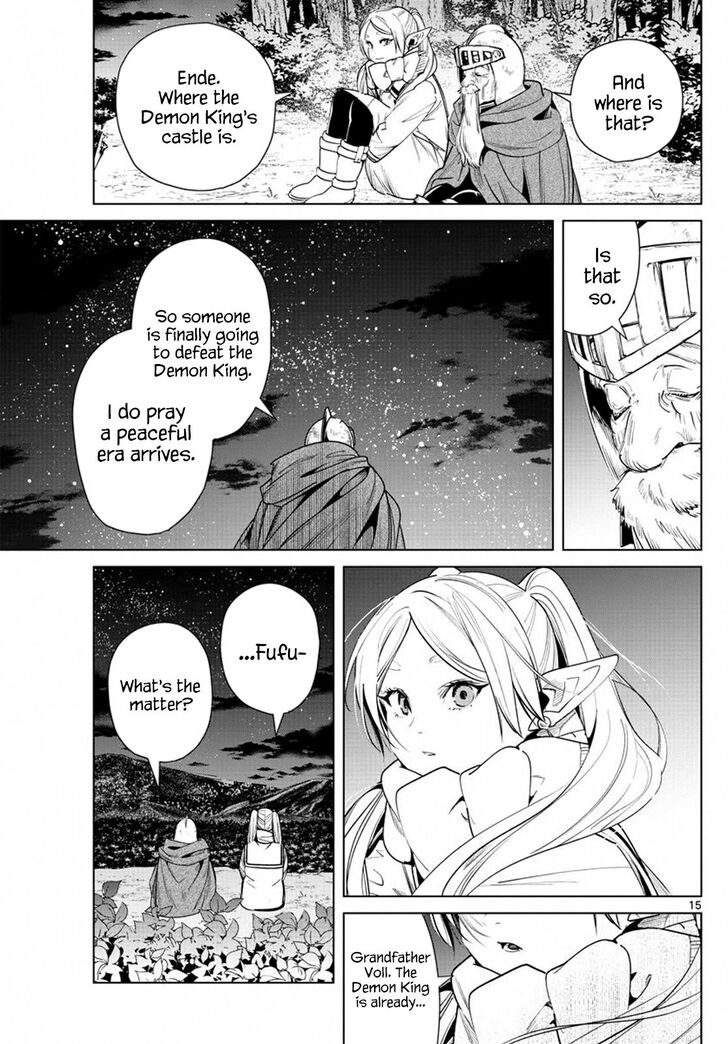 Sousou no Frieren Chapter 33 page 15 - Chapter 33: Old Man Voll