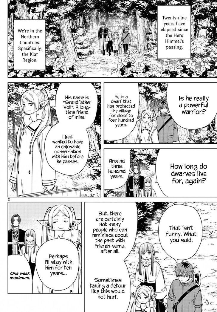 Sousou no Frieren Chapter 33 page 2 - Chapter 33: Old Man Voll