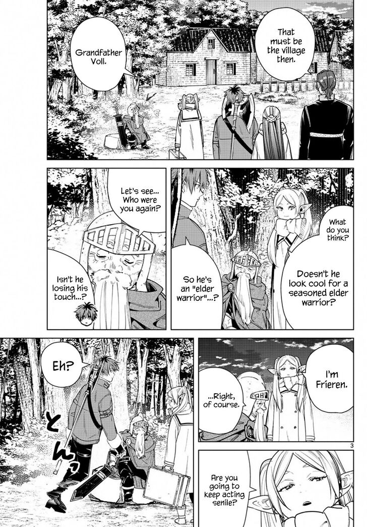 Sousou no Frieren Chapter 33 page 3 - Chapter 33: Old Man Voll
