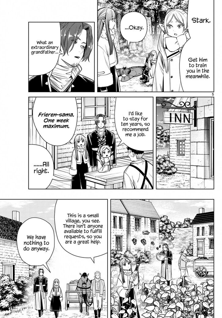 Sousou no Frieren Chapter 33 page 5 - Chapter 33: Old Man Voll