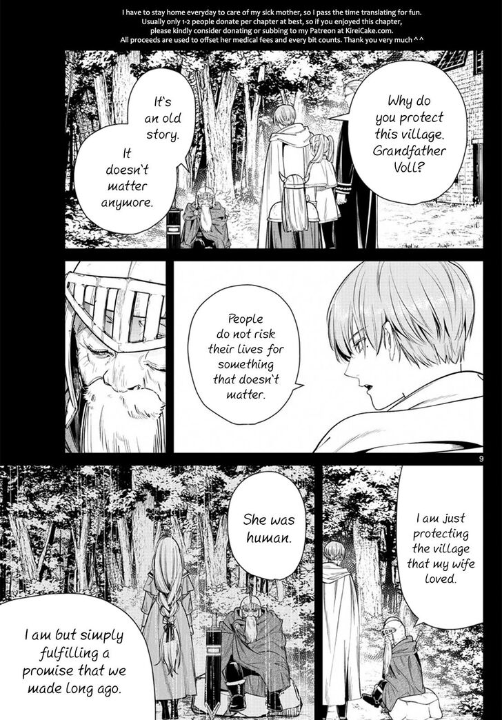 Sousou no Frieren Chapter 33 page 9 - Chapter 33: Old Man Voll
