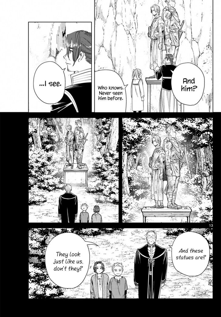 Sousou no Frieren Chapter 34 page 13 - Chapter 34: The Statues of Heroes