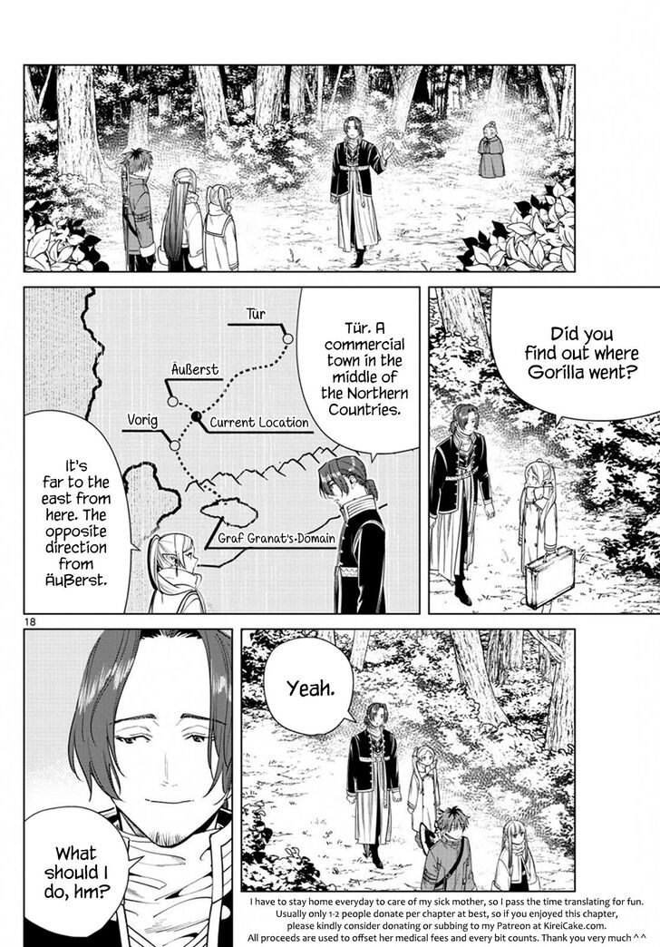 Sousou no Frieren Chapter 34 page 18 - Chapter 34: The Statues of Heroes