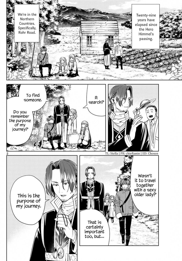Sousou no Frieren Chapter 34 page 2 - Chapter 34: The Statues of Heroes