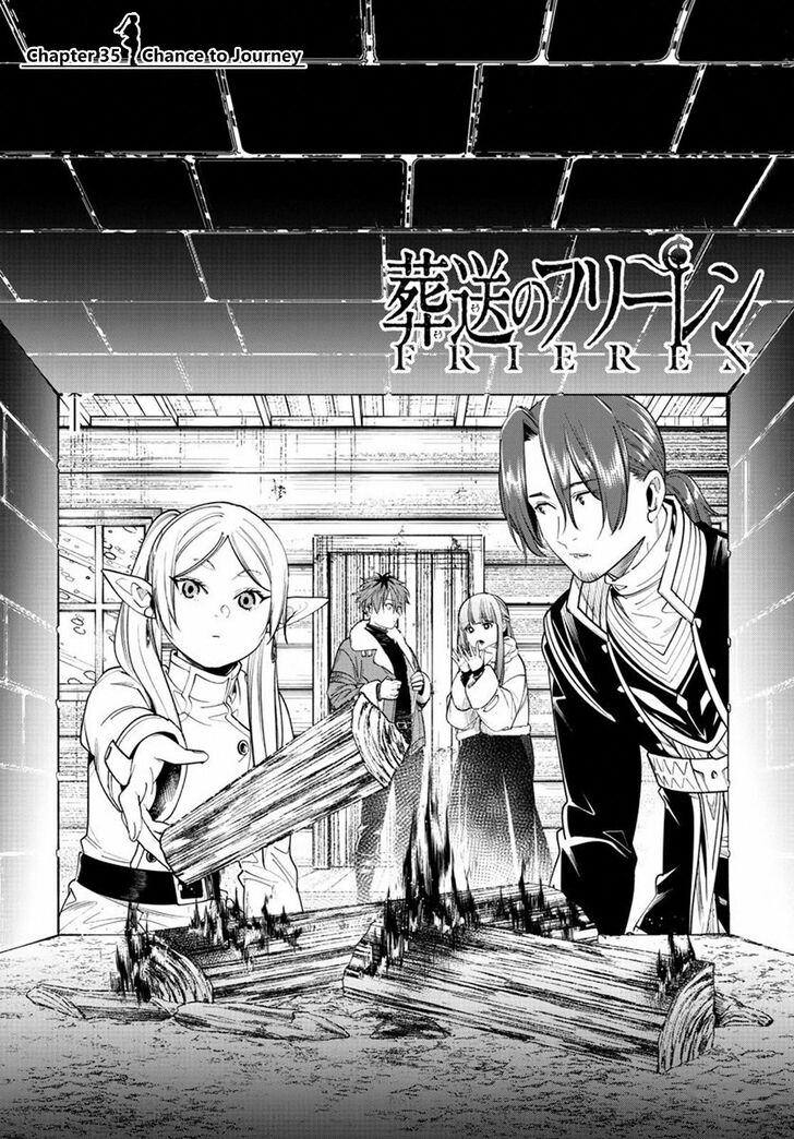 Sousou no Frieren Chapter 35 page 1 - Chapter 35: A Reason to Begin the Journey