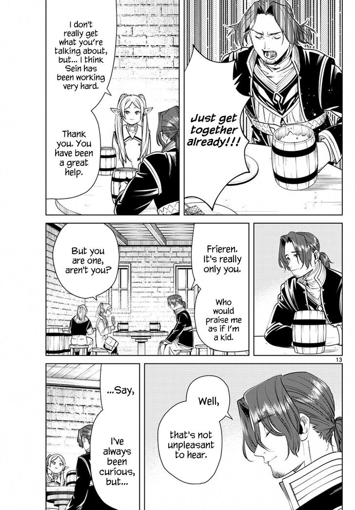 Sousou no Frieren Chapter 35 page 13 - Chapter 35: A Reason to Begin the Journey
