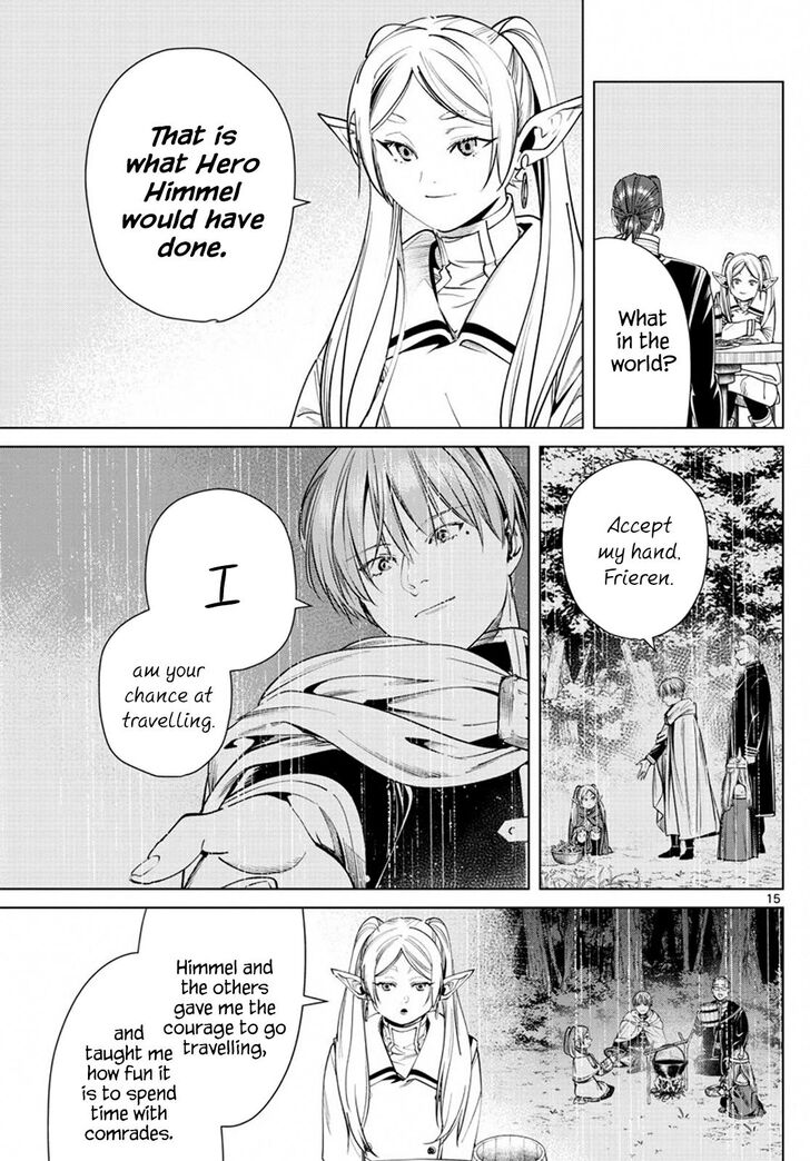 Sousou no Frieren Chapter 35 page 15 - Chapter 35: A Reason to Begin the Journey