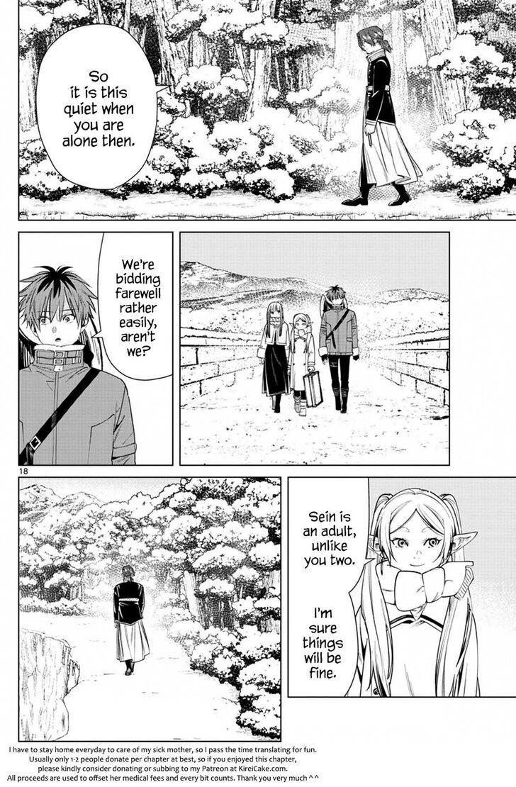 Sousou no Frieren Chapter 35 page 18 - Chapter 35: A Reason to Begin the Journey