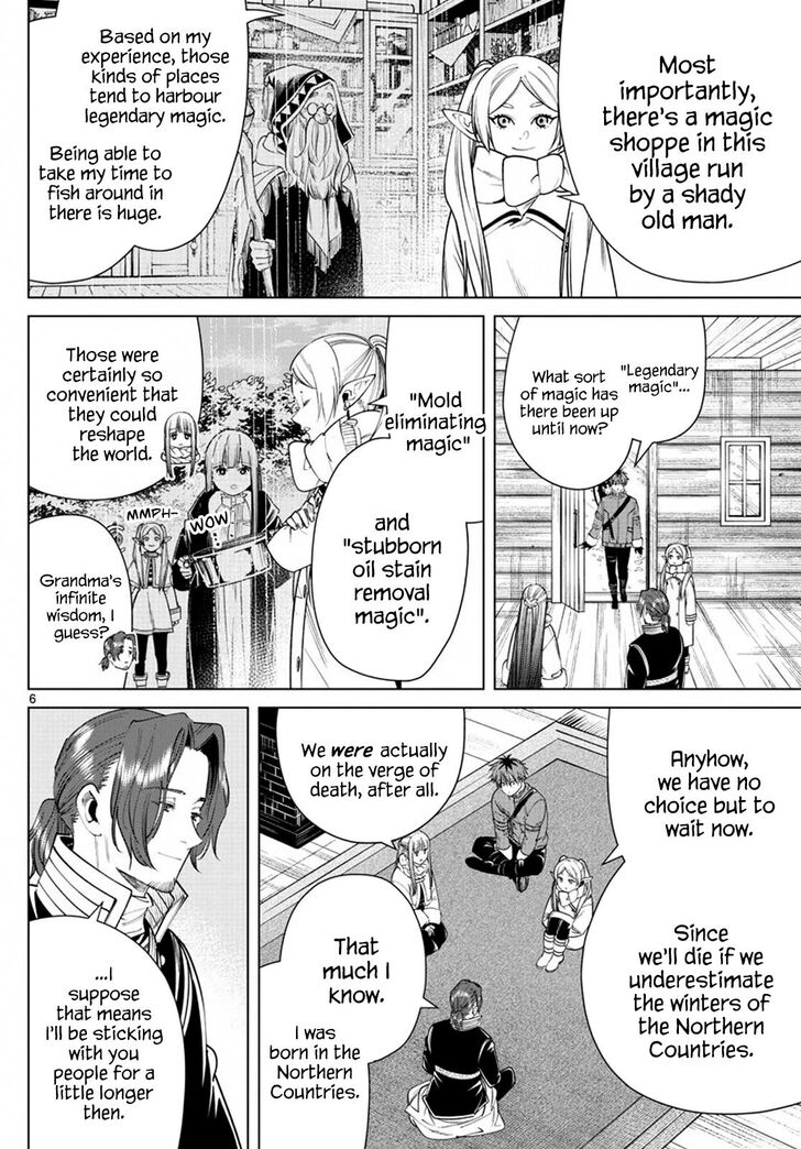 Sousou no Frieren Chapter 35 page 6 - Chapter 35: A Reason to Begin the Journey