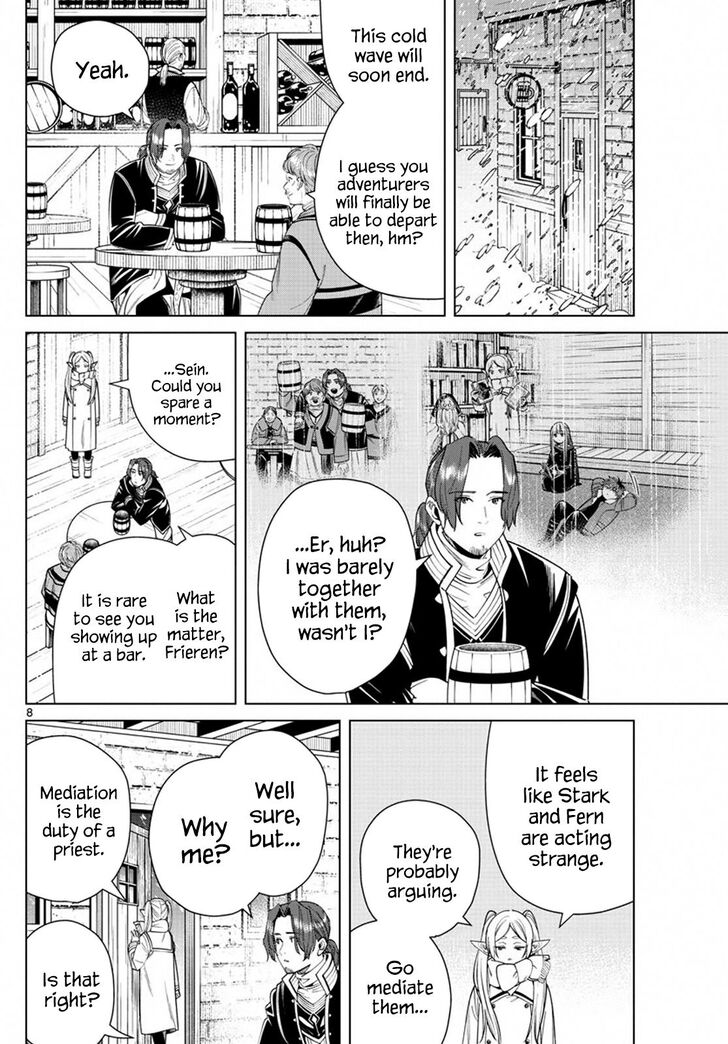 Sousou no Frieren Chapter 35 page 8 - Chapter 35: A Reason to Begin the Journey