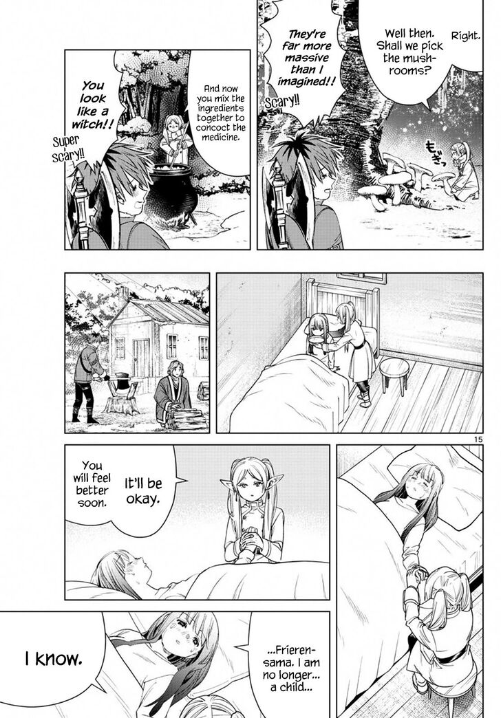 Sousou no Frieren Chapter 36 page 15 - Chapter 36: Emotional Support