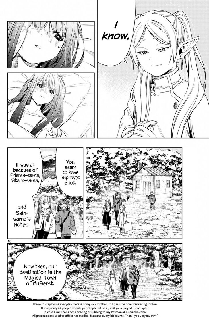 Sousou no Frieren Chapter 36 page 16 - Chapter 36: Emotional Support