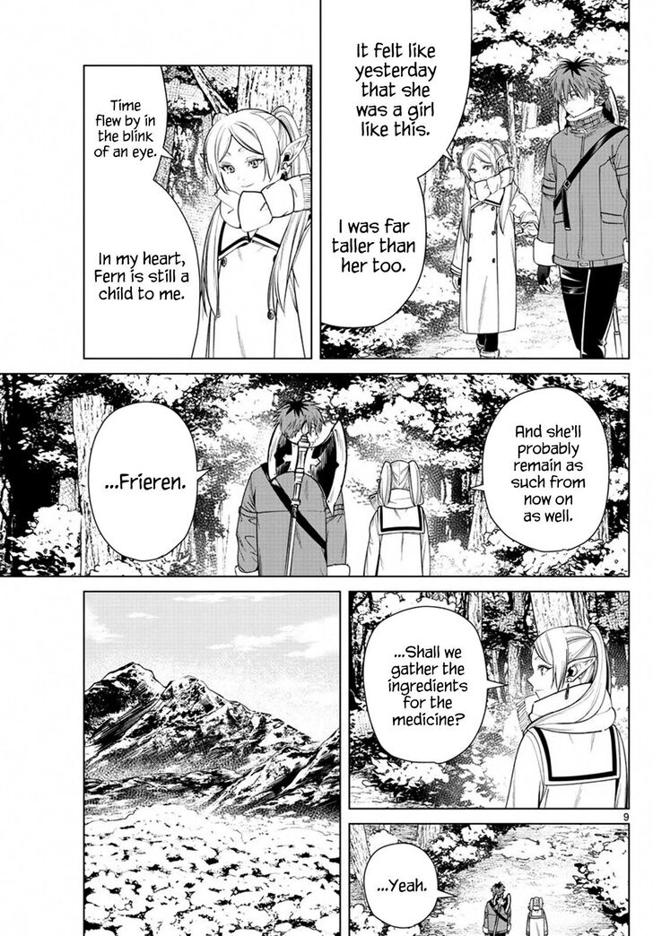 Sousou no Frieren Chapter 36 page 9 - Chapter 36: Emotional Support
