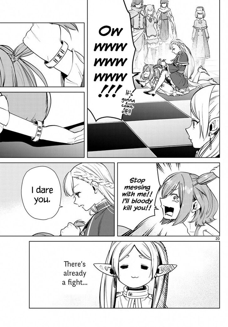 Sousou no Frieren Chapter 37 page 20 - Chapter 37: The First-Class Exam