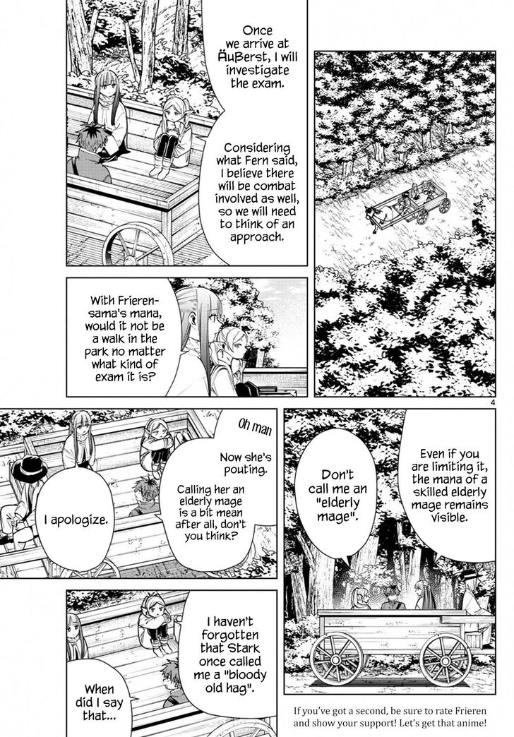 Sousou no Frieren Chapter 37 page 4 - Chapter 37: The First-Class Exam