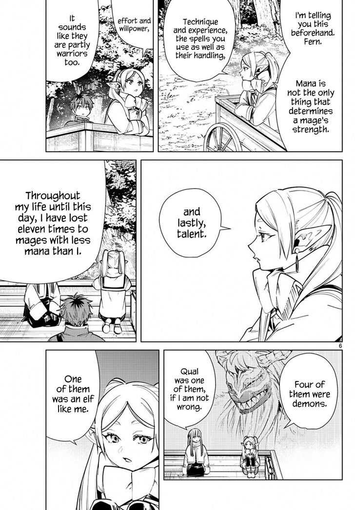 Sousou no Frieren Chapter 37 page 6 - Chapter 37: The First-Class Exam